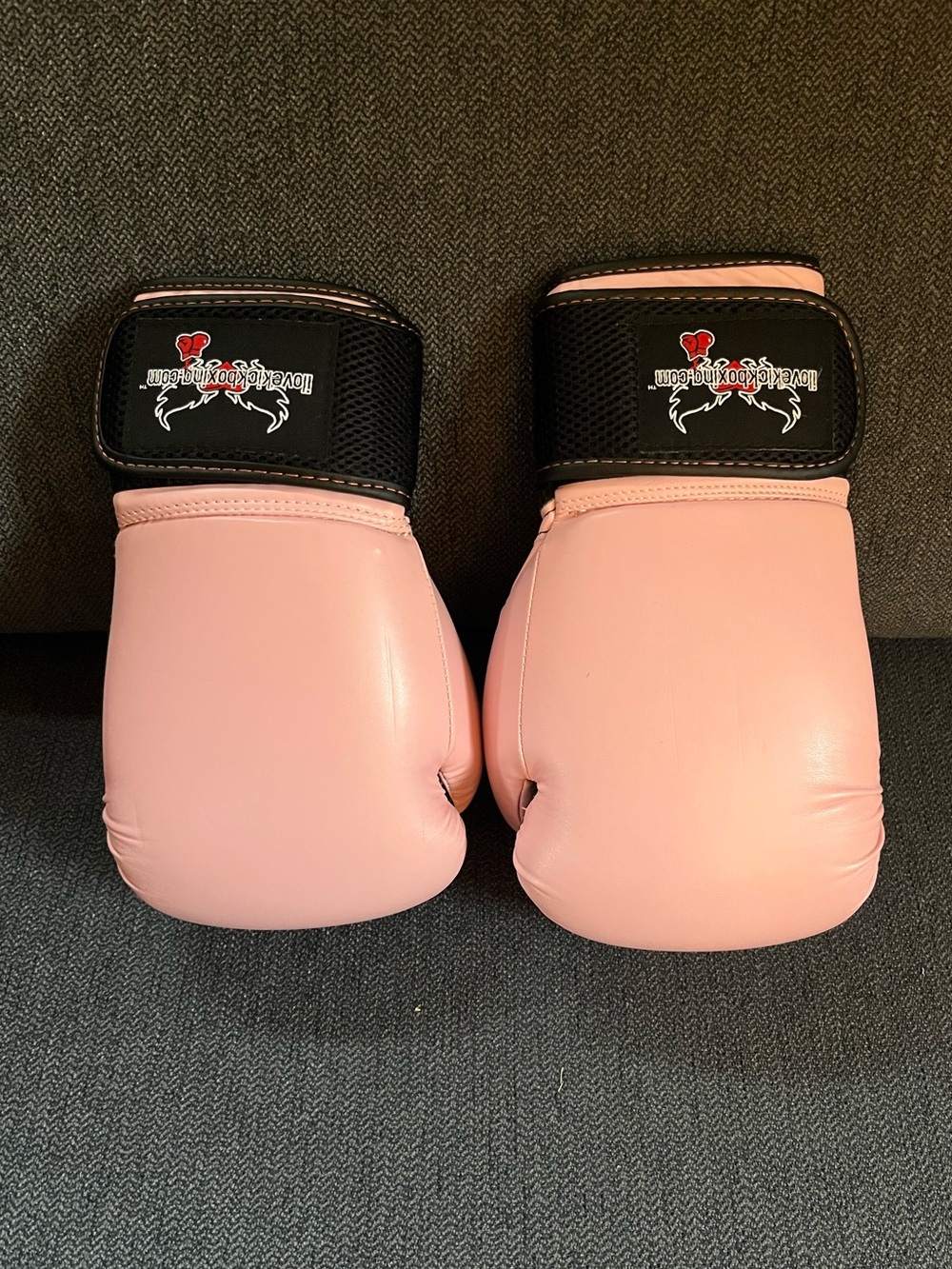 🩷 I Love Kickboxing Pink Training Gloves 🩷